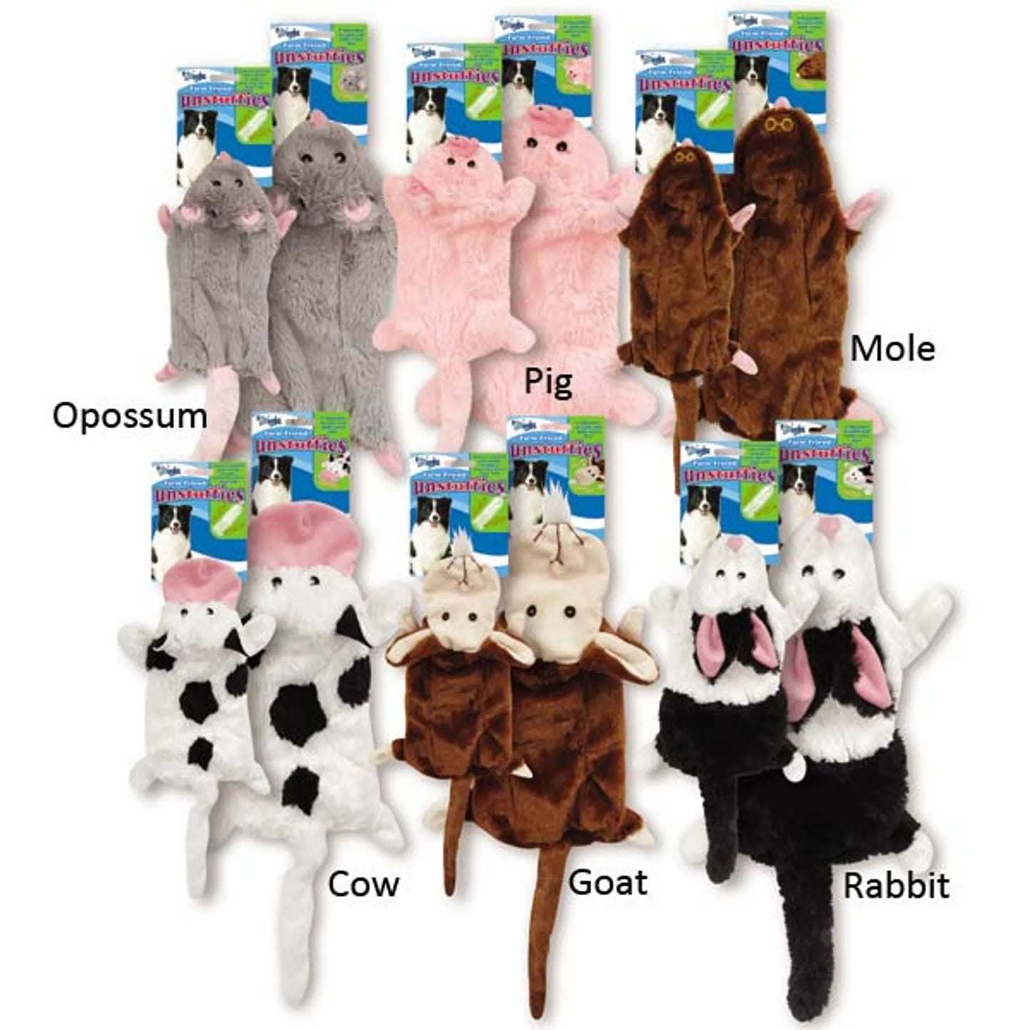 GR Farm Friend Unstuffies Cow L