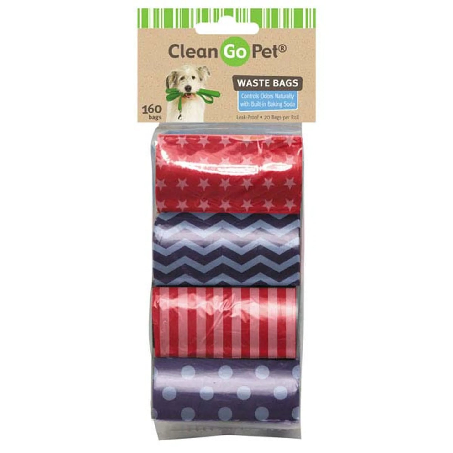 CG Waste Bags 8 Roll Stars & Stripes