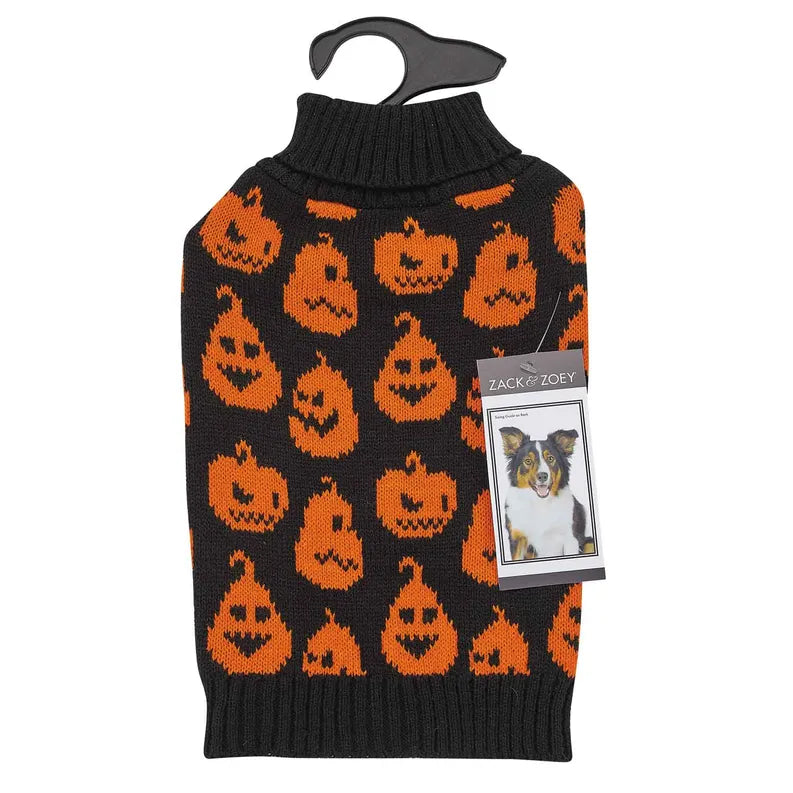 ZZ Jack O Pumpkin Sweater S