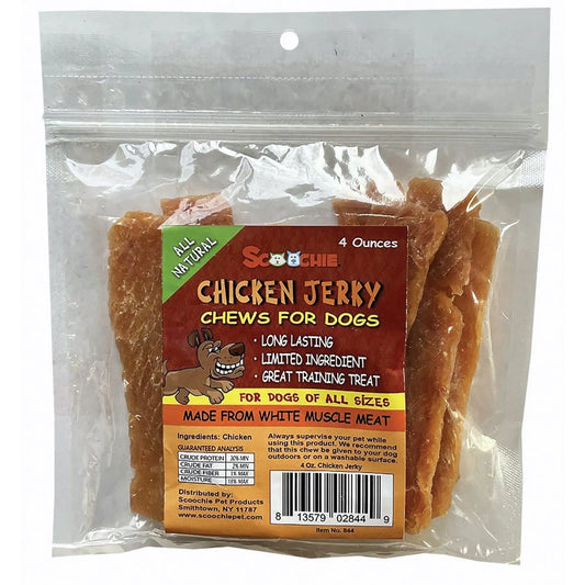 SCP Chicken Jerky 4oz bag