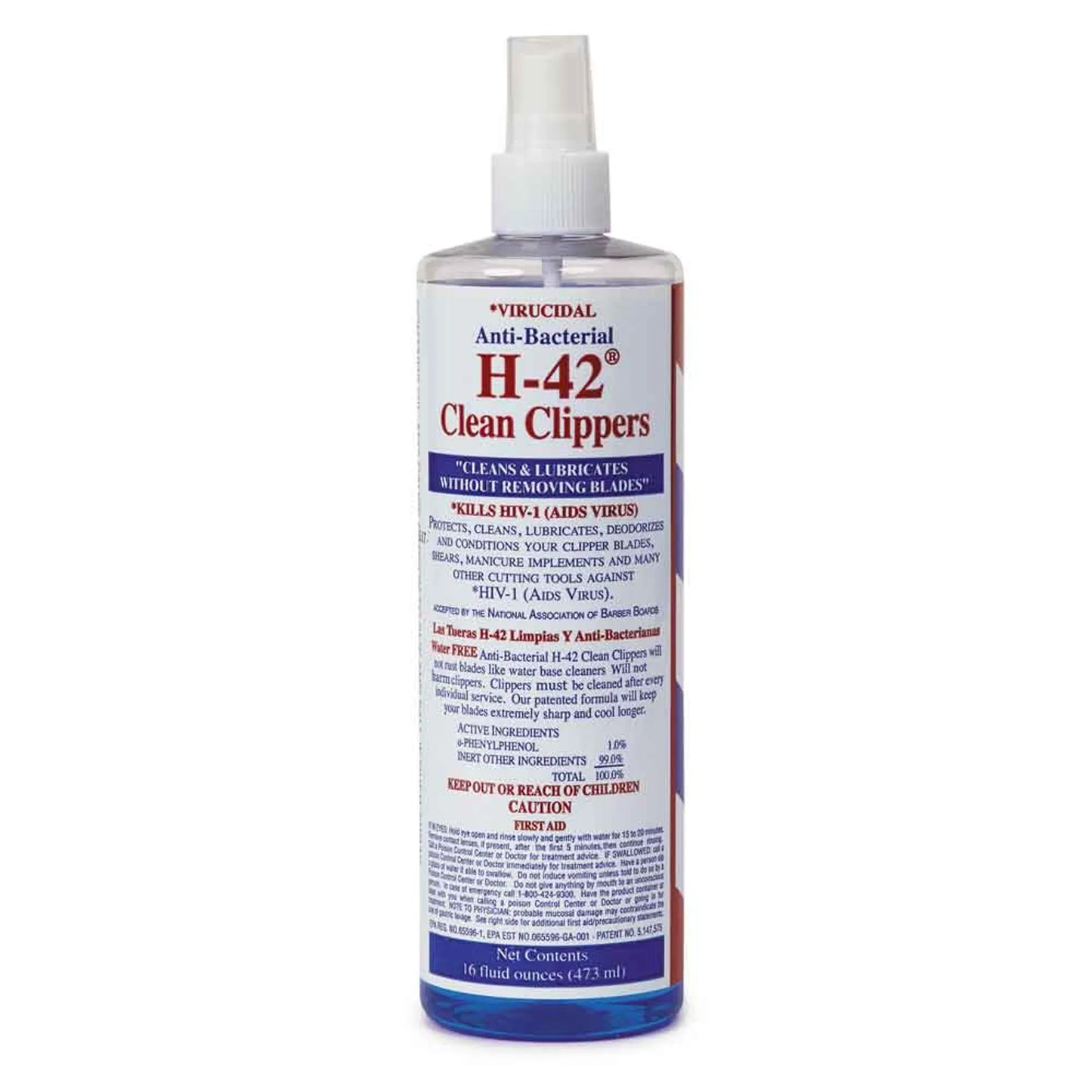 H42 Clean Clippers Spray 16oz