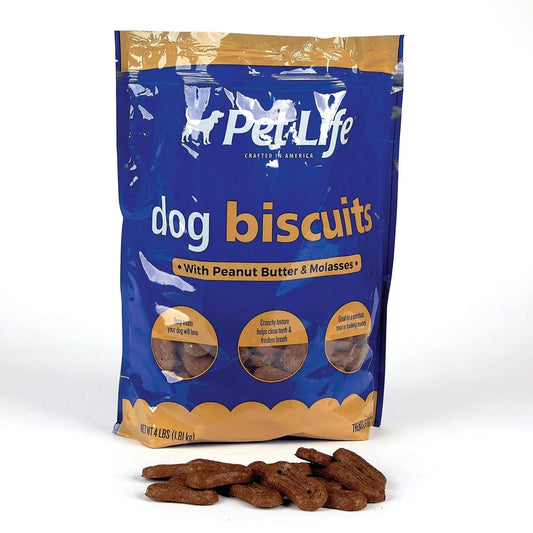 Pet Life Peanut Molasses Biscuits 4Lb