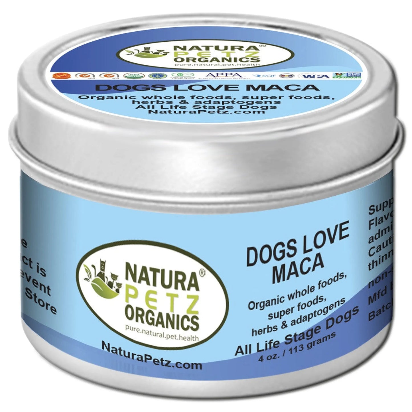 Dogs Love Maca - Organic Flavored Meal Topper For Dogs * Maca For Cats*