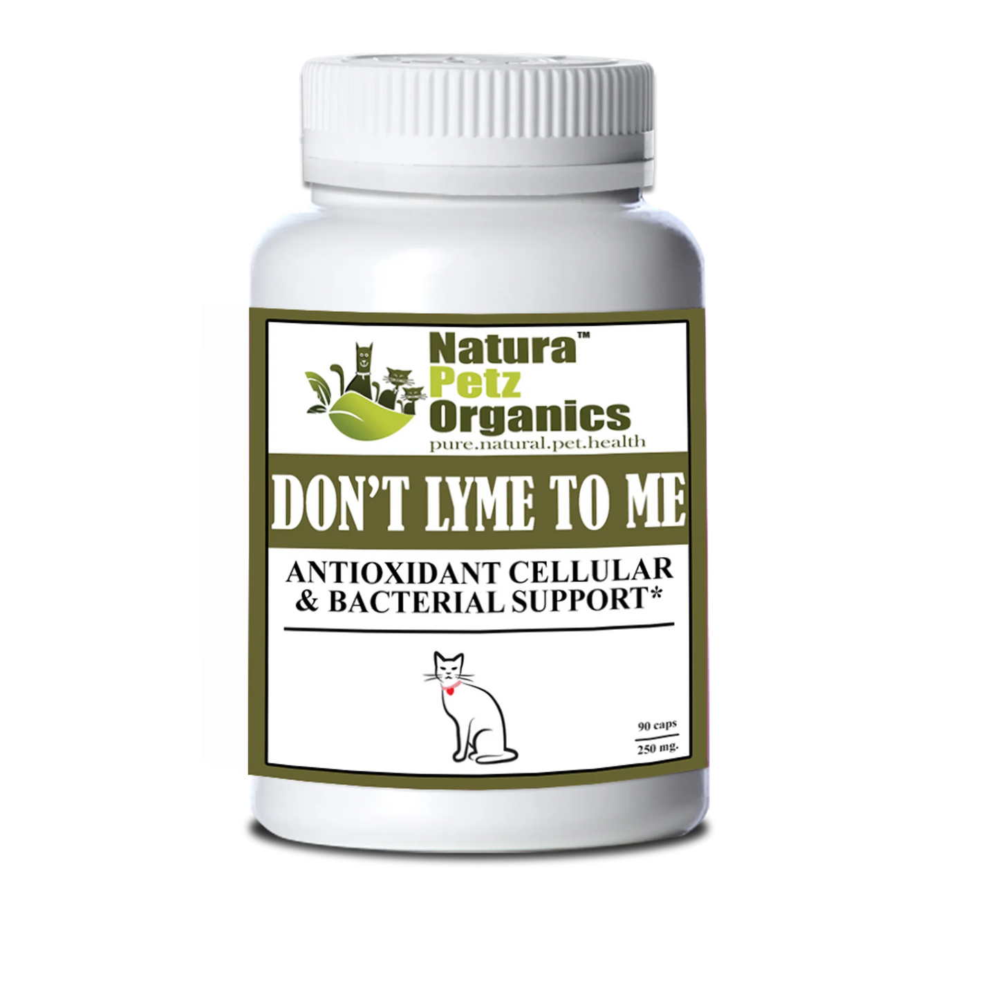 Don'T Lyme To Me Capsules* Antioxidant Cellular & Bacterial Support* Dogs & Cats*