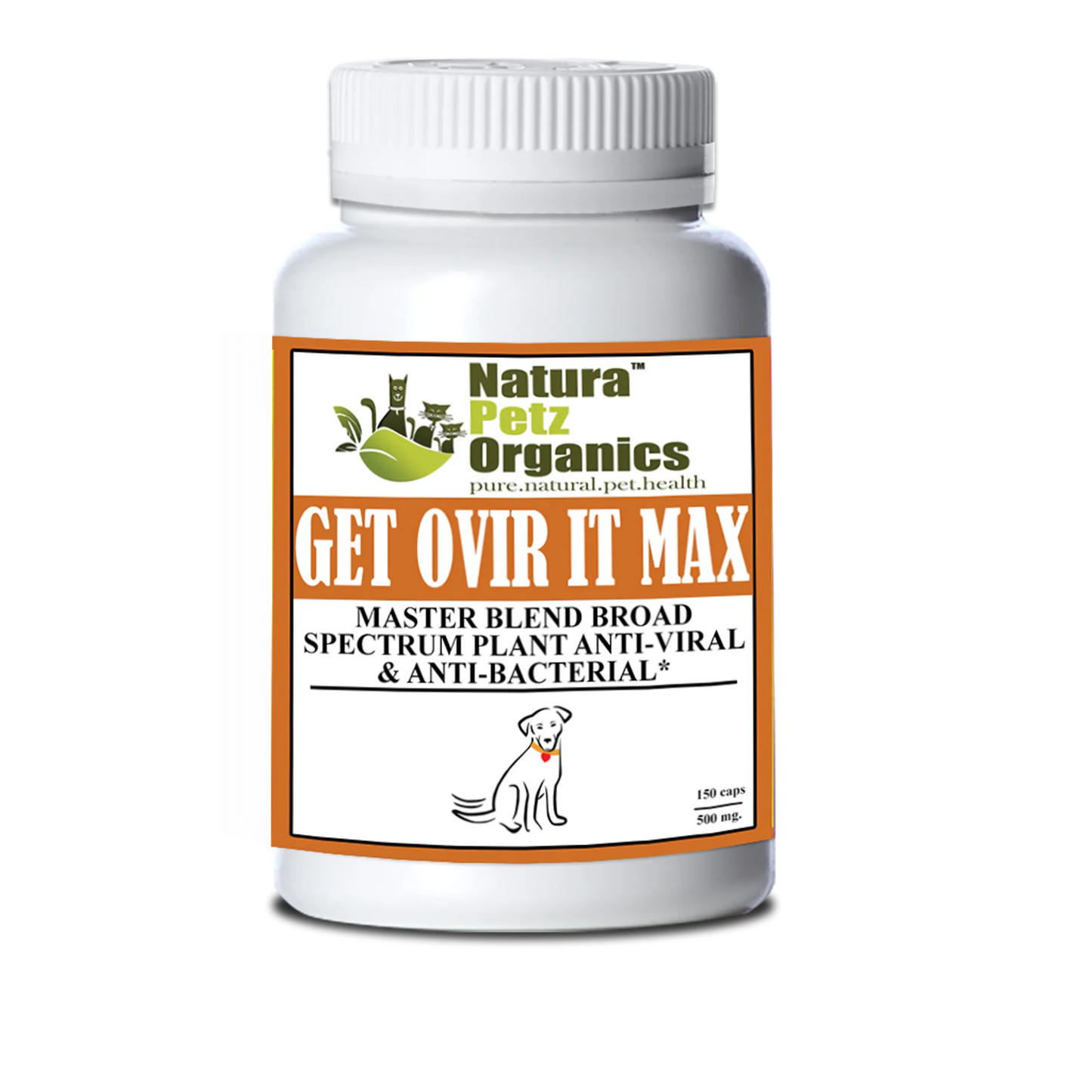 Get Ovir It Max* Master Blend Broad Spectrum Plant Anti Viral Anti Bacterial For Dogs And Cats*