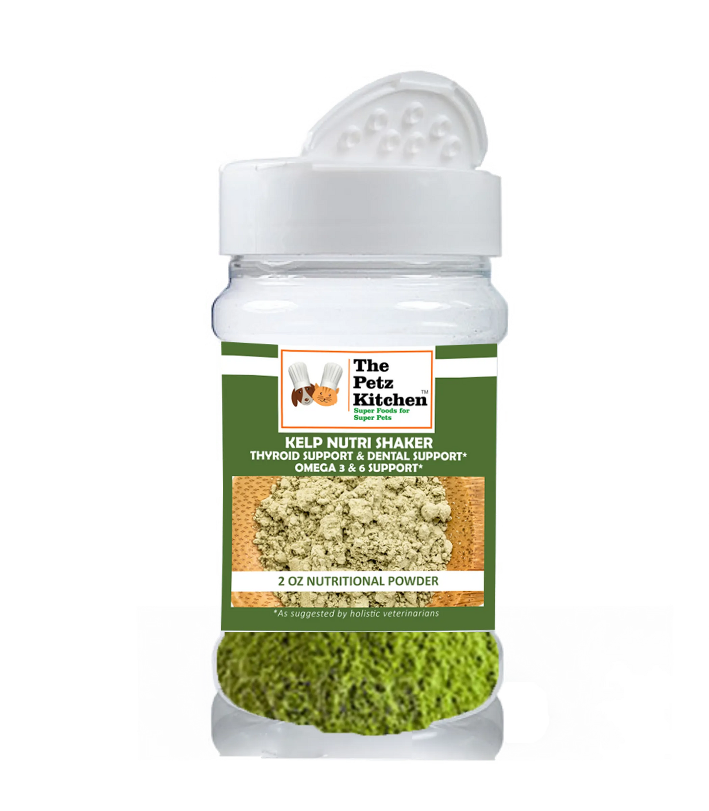 Kelp Omega 3 Thyroid & Whole Body Multi-Mineral, Multi-Vitamin & Dental Support* The Petz Kitchen*