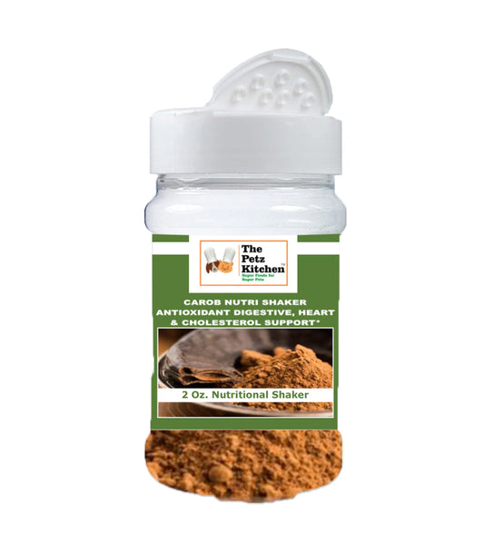 Carob Antioxidant Digestive & Cardiovascular Support* The Petz Kitchen - Organic Raw & Human Grade Ingredients For Home Prepared Meals & Treats