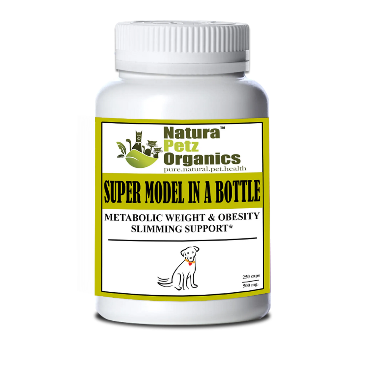 Super Model In A Bottle - Metabolic Weight & Obesity Slimming Support* Adult & Senior Pets*