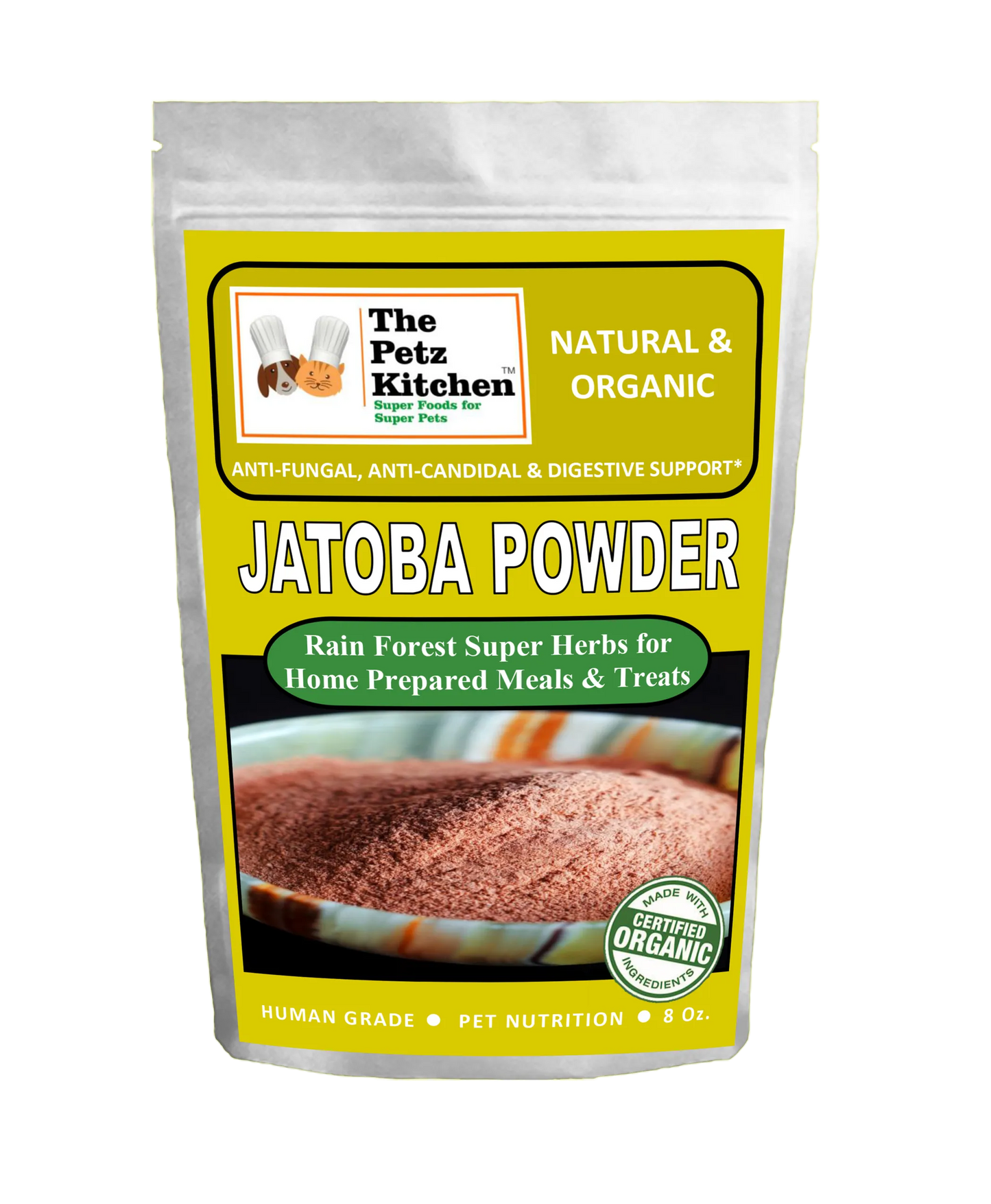 Jatoba Powder - Anti-Fungal, Anti-Candidal & Digestive Support* The Petz Kitchen Dogs And Cats