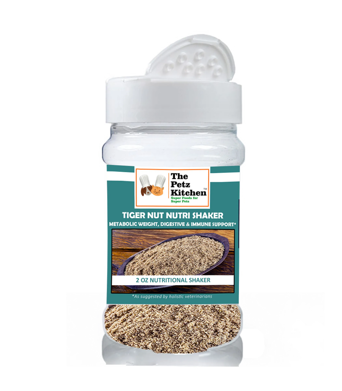 Tiger Nut Root Powder* Metabolic Weight, Digestive & Immune Support* The Petz Kitchen Organic Super Food Ingredients Dogs Cats