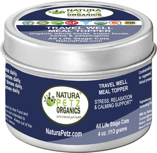 Travel Well Meal Topper* Stress, Relaxation & Calming Support For Dogs And Cats On The Go*