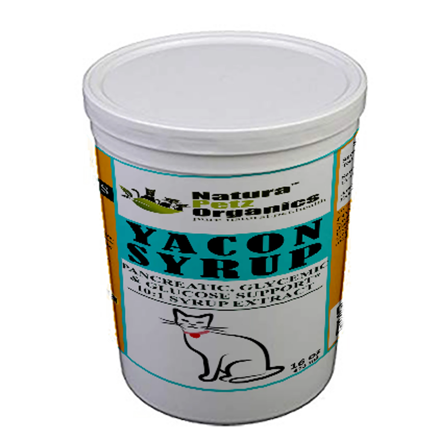 Yacon Leaf Syrup - Pancreatic Support* 10:1  The Petz Kitchen  Yacon Syrup 10:1 Alcohol Free  For Dogs & Cats* Meals & Treats