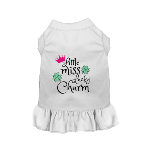 Little Miss Lucky Charm - Color: White | Pack Of: 1 | Style: Tee