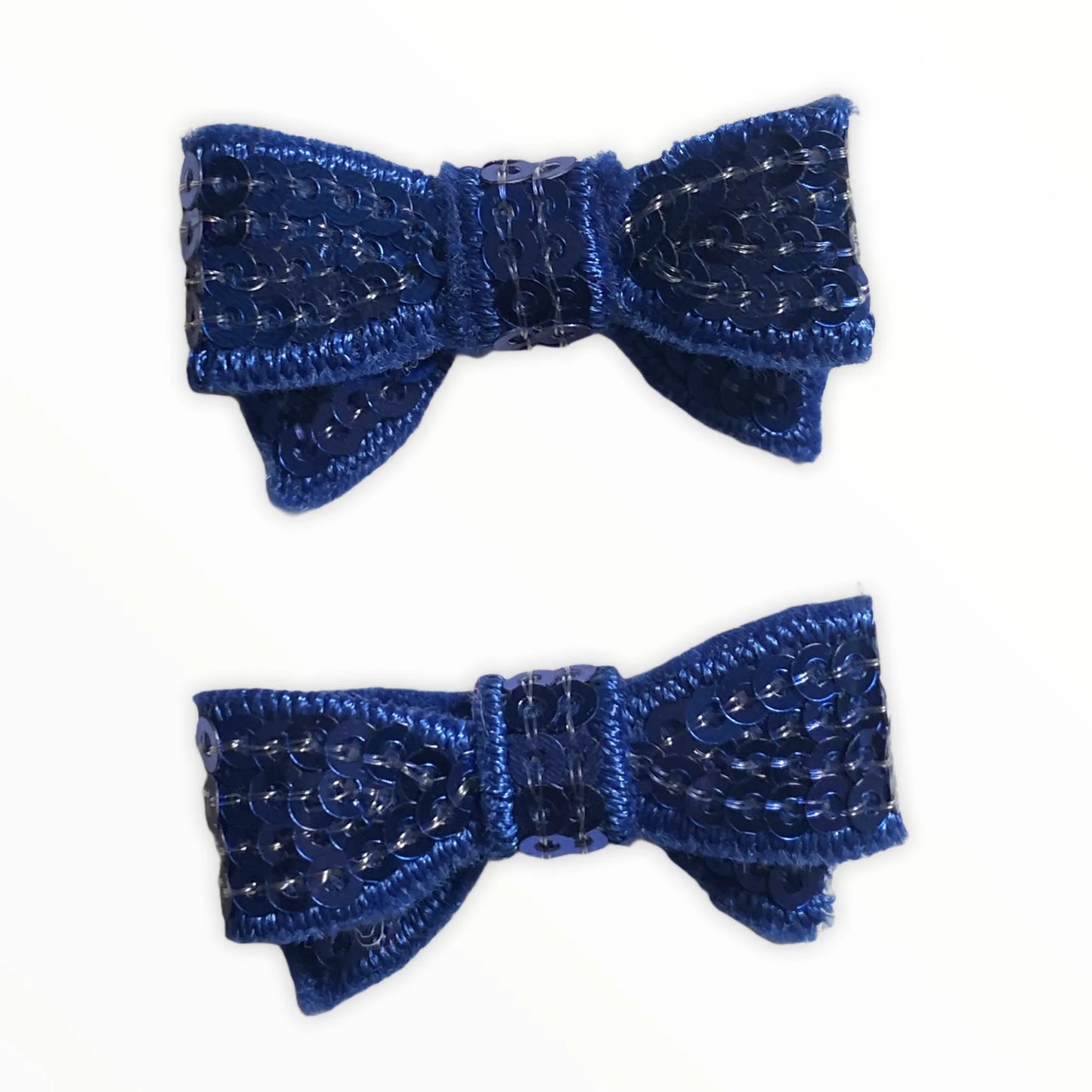 Mini Sequin Hair Bow Clips