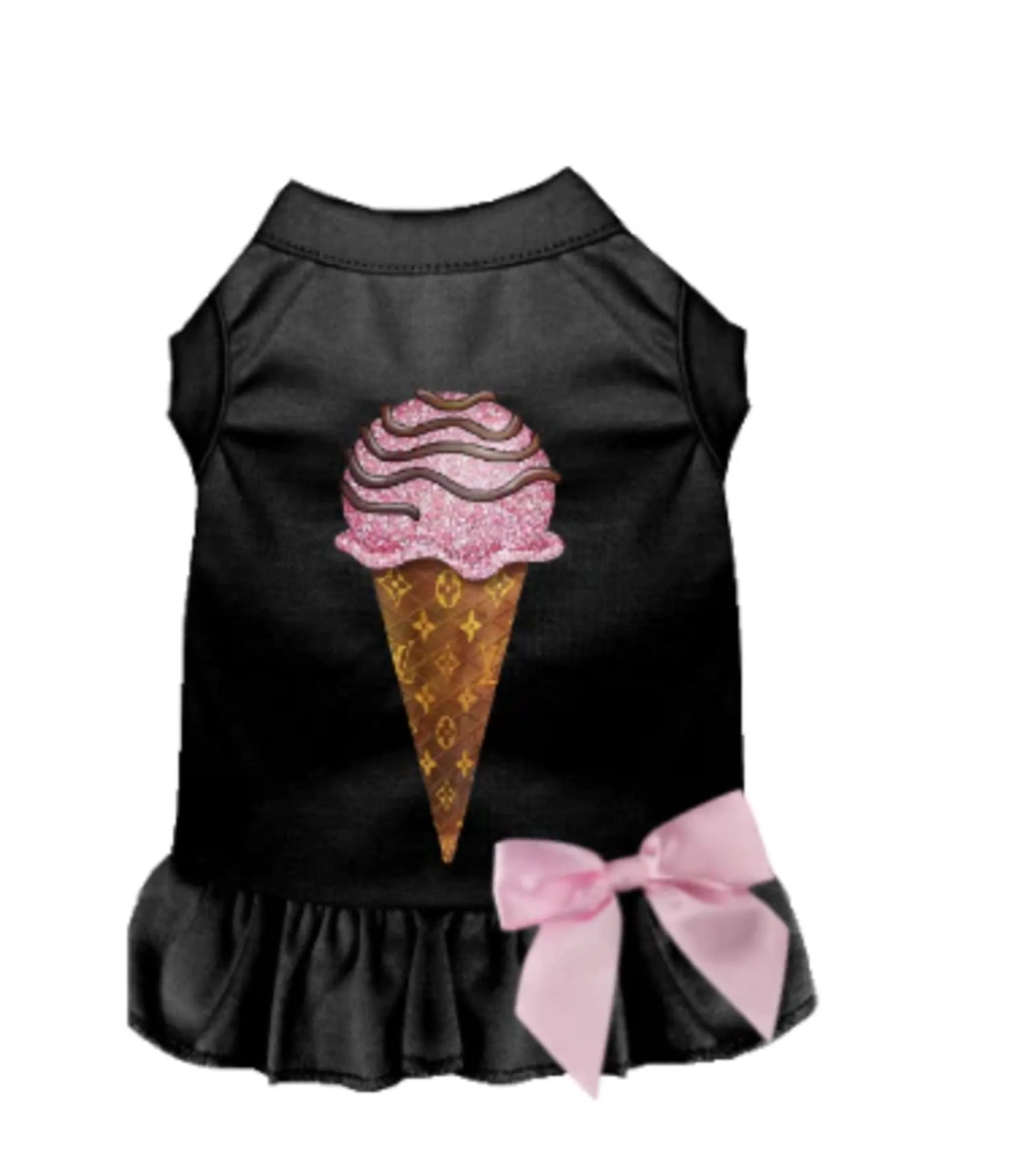 My Favorite Chewy Vuitton Ice Cream Dress