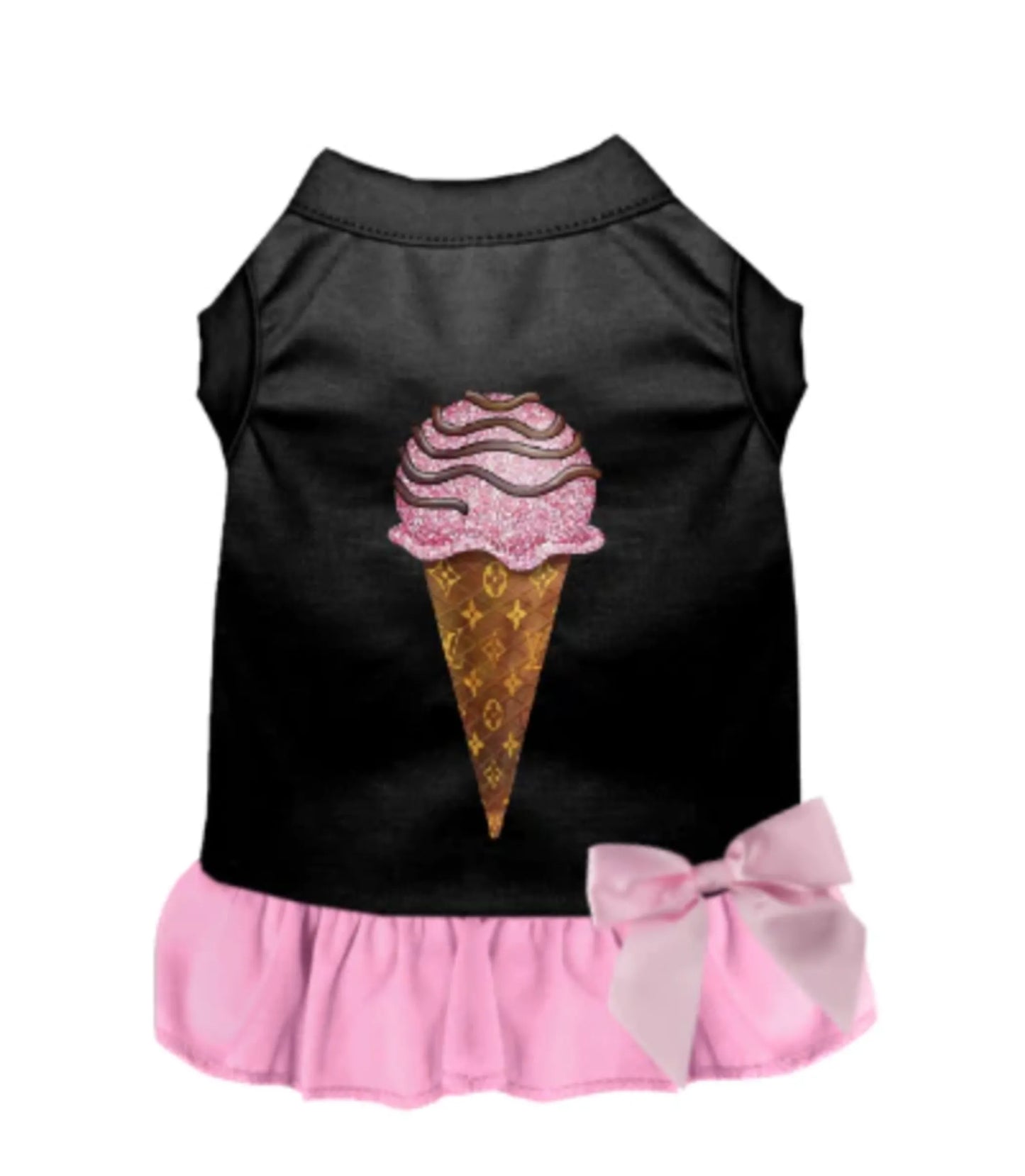 My Favorite Chewy Vuitton Ice Cream Dress