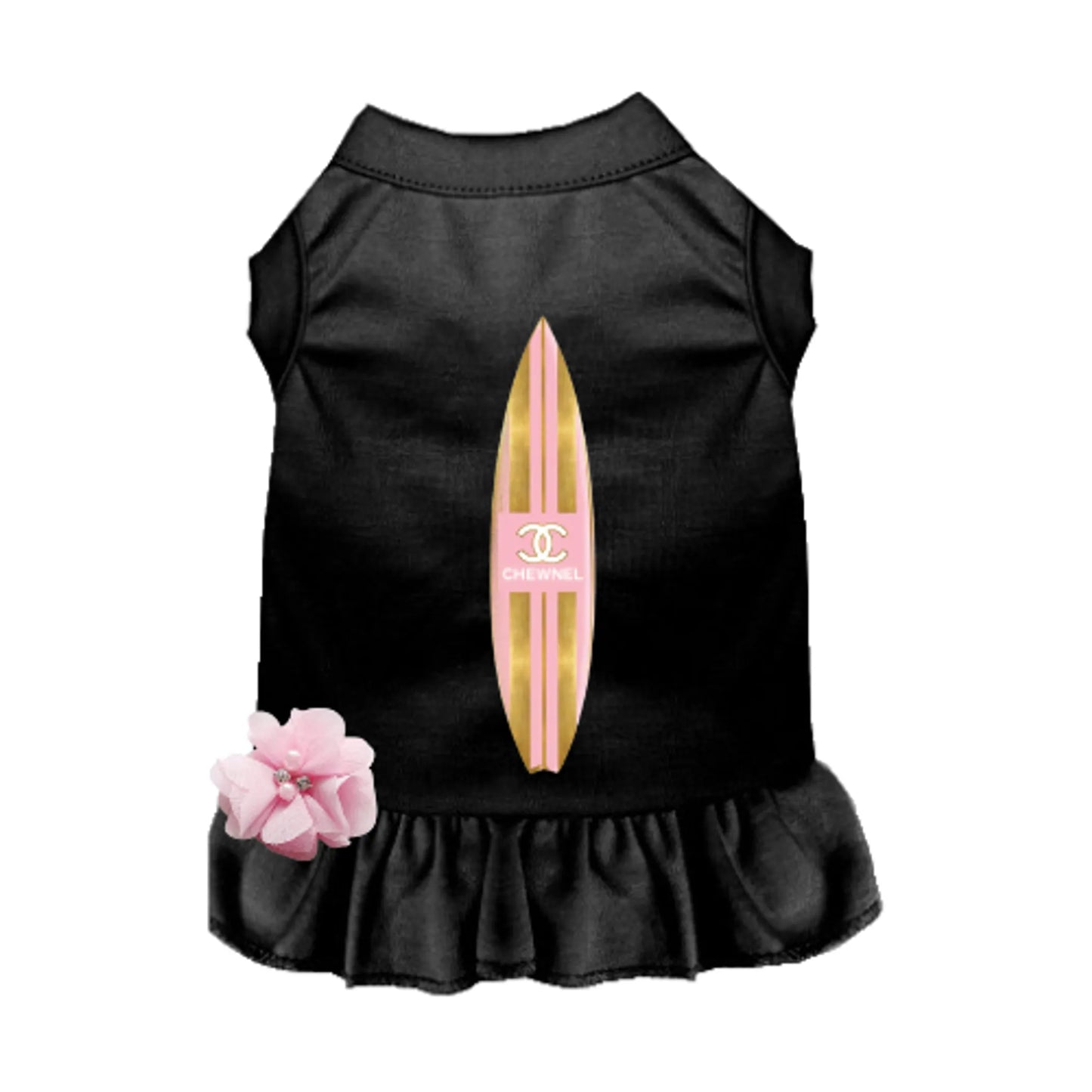 Aloha Surf Dog Dress