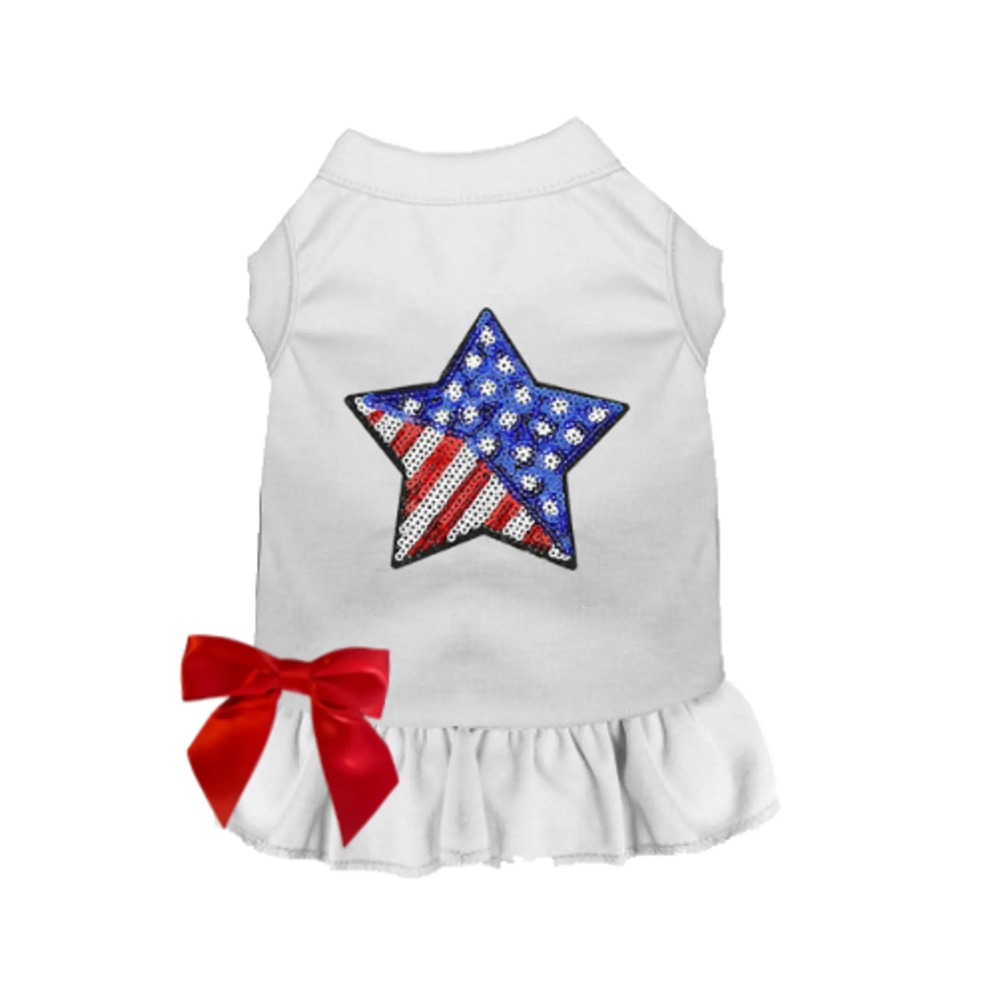 Patriotic Star Dress/Tee - Pack Of: 1