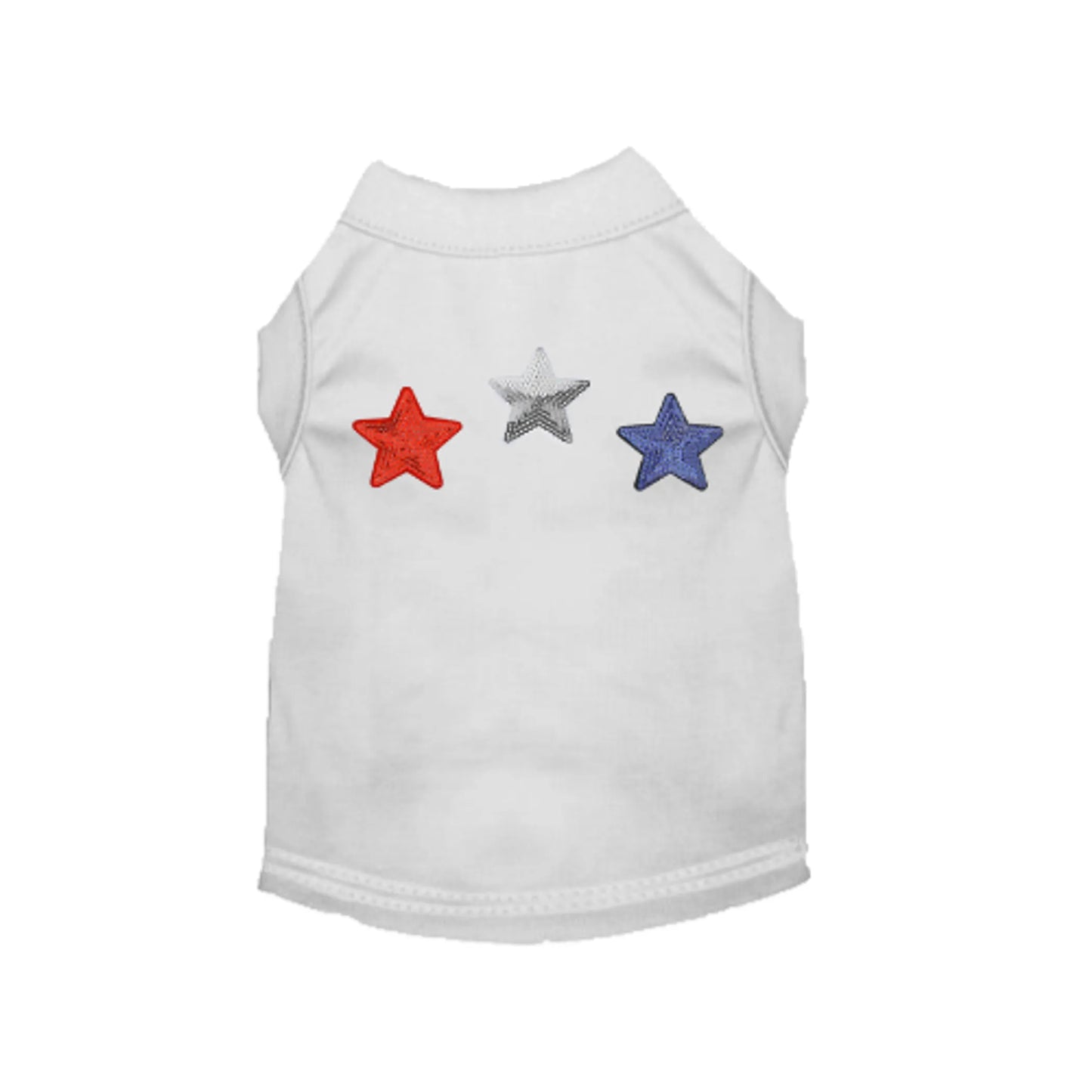 Red, White, & Blue Stars Tee/Dress - Pack Of: 1