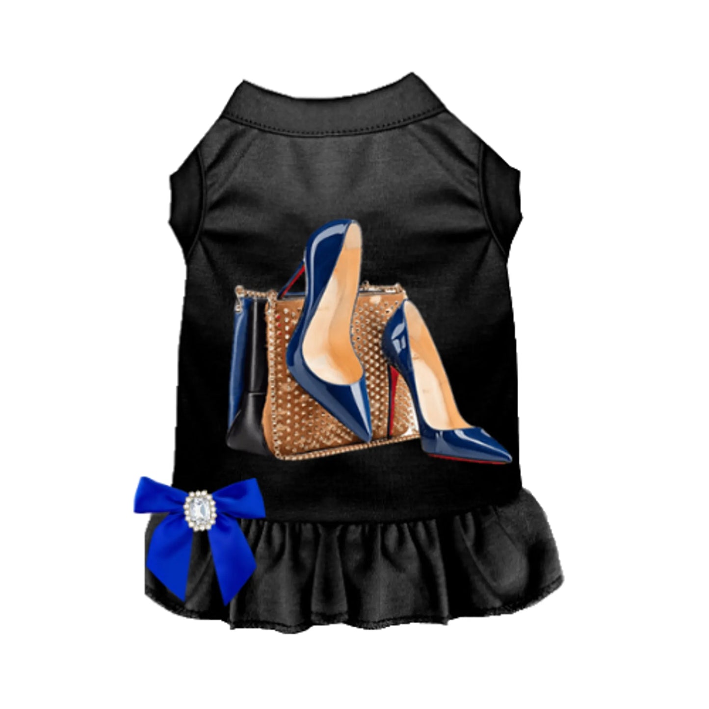 Royal Blue Loubarkin Dress