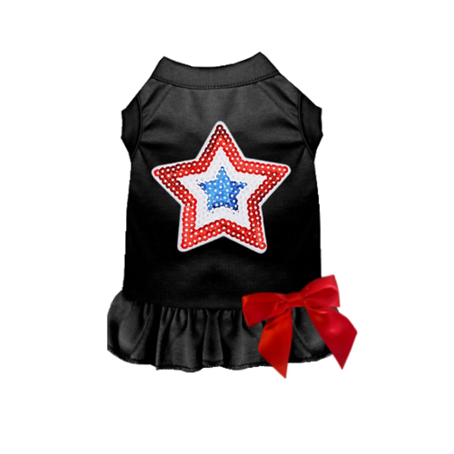 Sequin Star Dress/Tee - Pack Of: 1