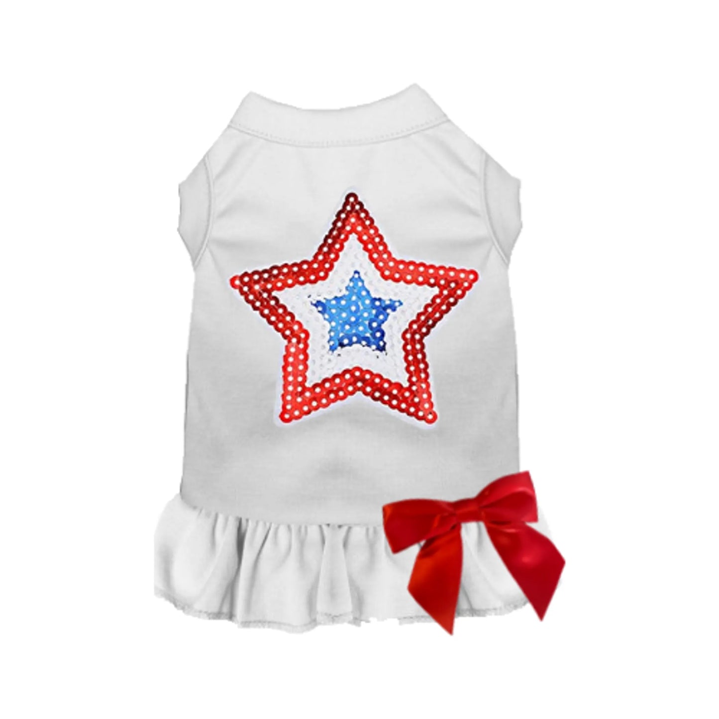 Sequin Star Dress/Tee - Pack Of: 1