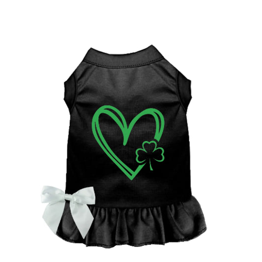 Shamrocks & Hearts Dog Dress/Shirt - Pack Of: 1