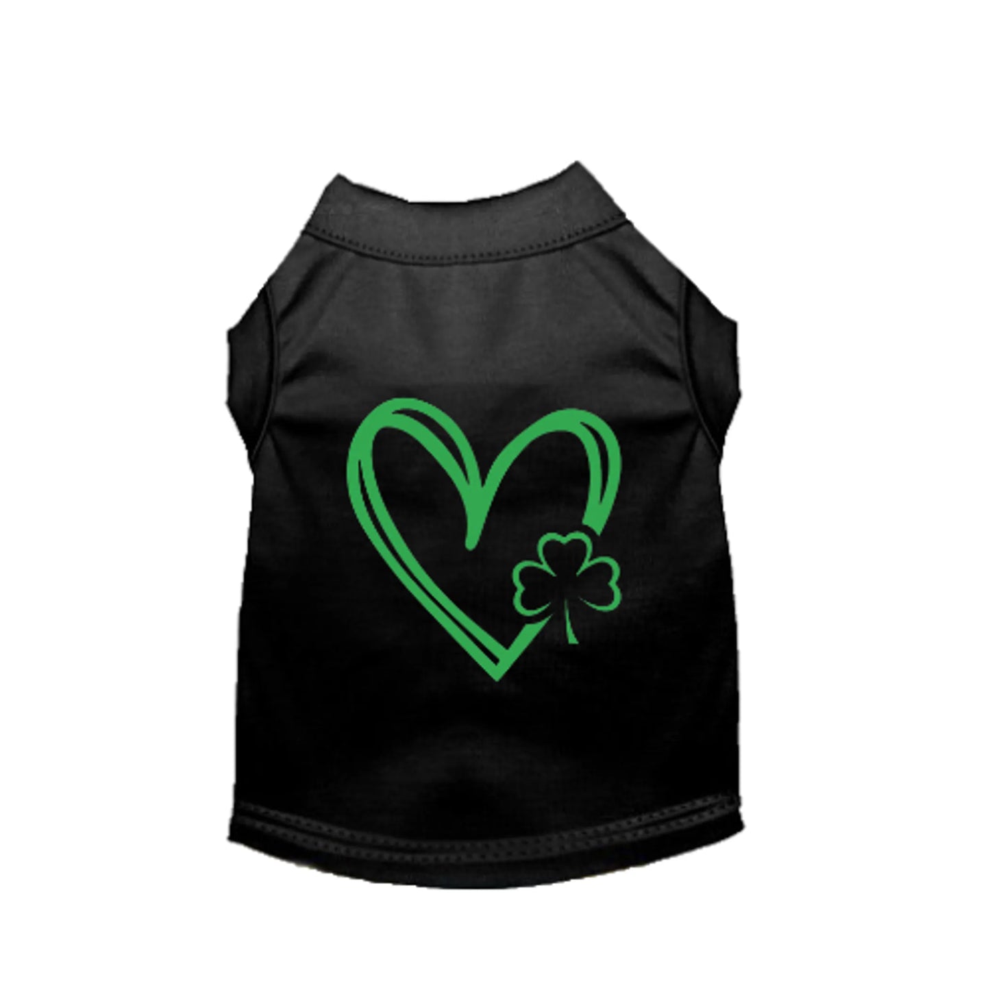 Shamrocks & Hearts Dog Dress/Shirt - Pack Of: 1