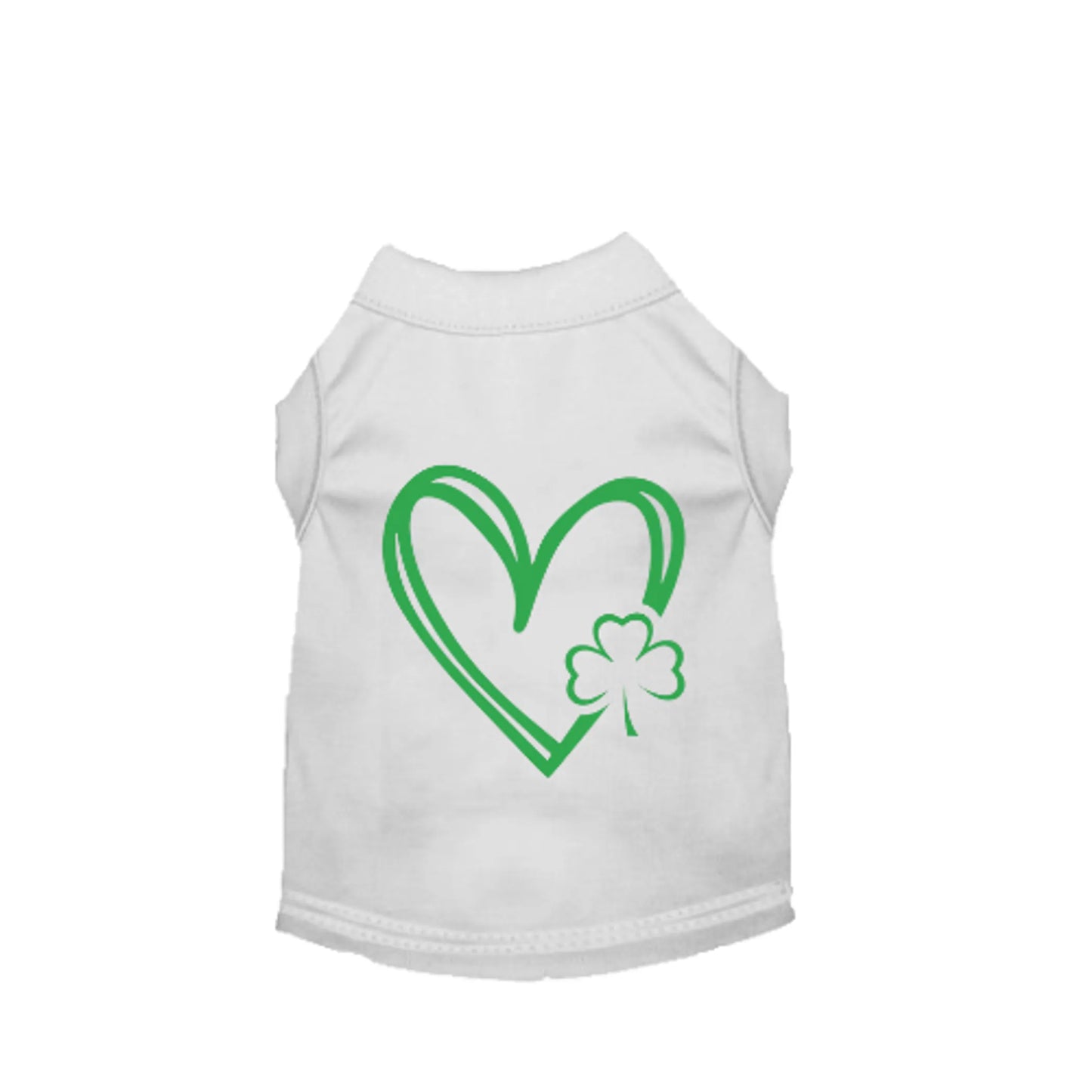 Shamrocks & Hearts Dog Dress/Shirt - Pack Of: 1