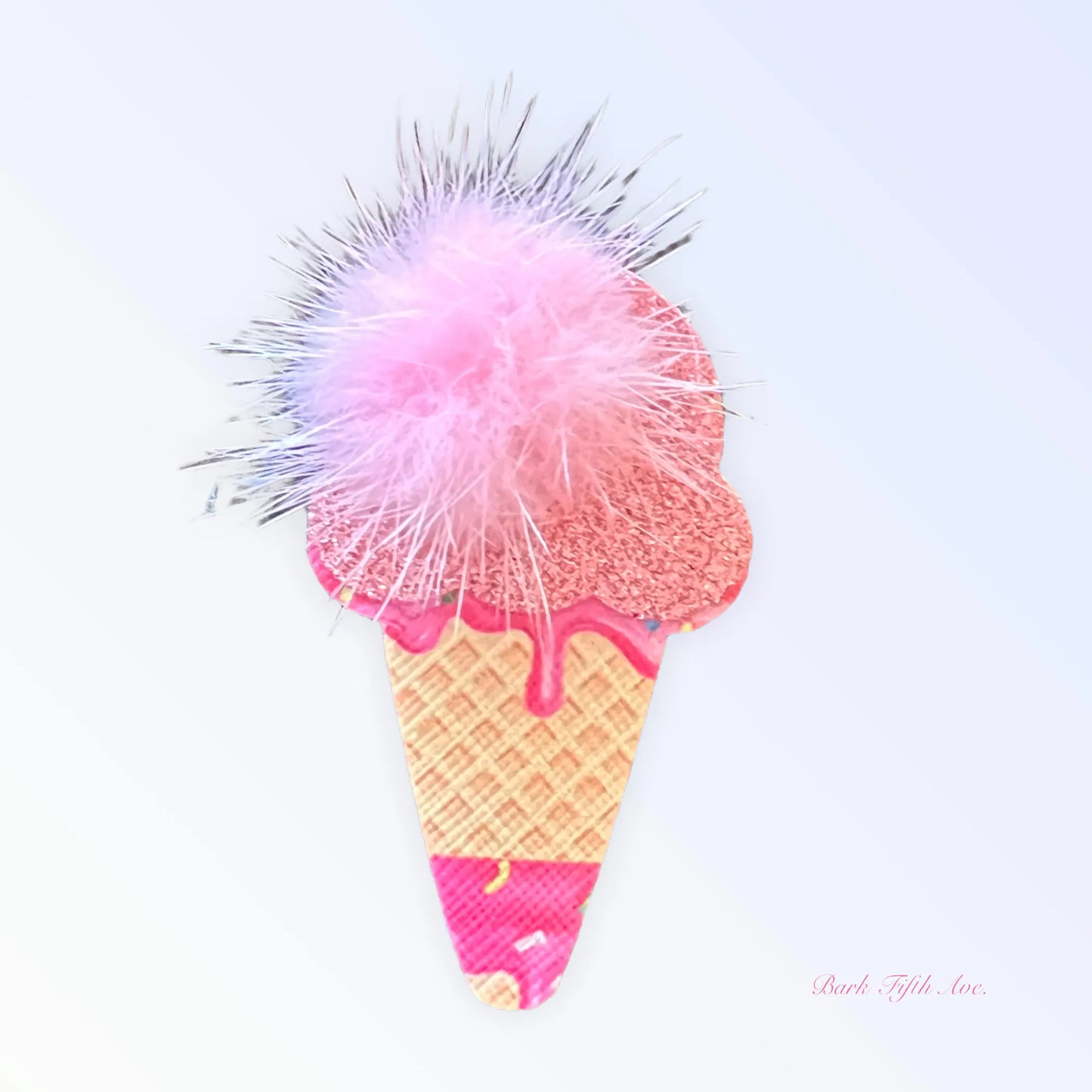 Yummy Ice Cream Drip Cone Hair Clip