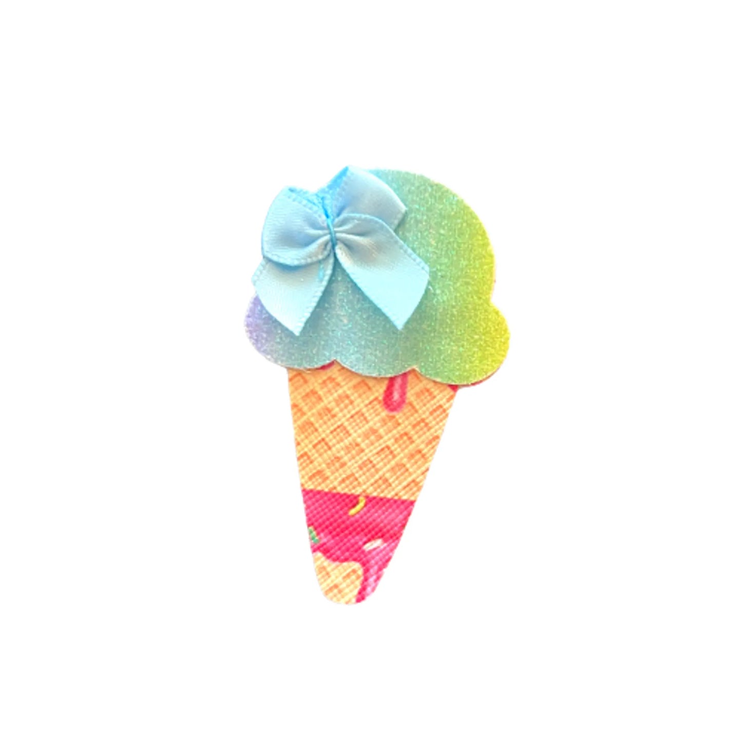 Yummy Ice Cream Drip Cone Hair Clip