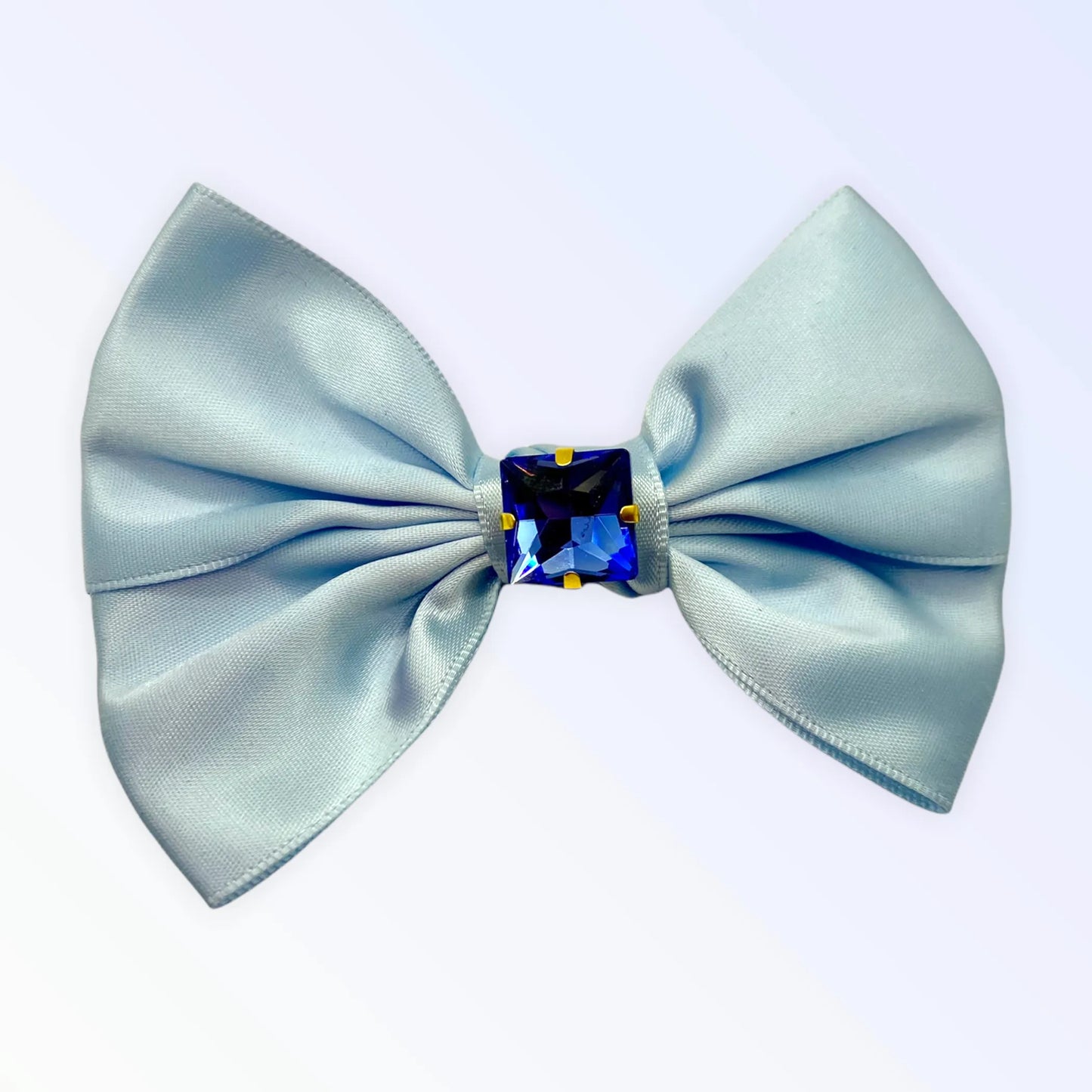 Glass Diamond Rhinestone Bow- Short