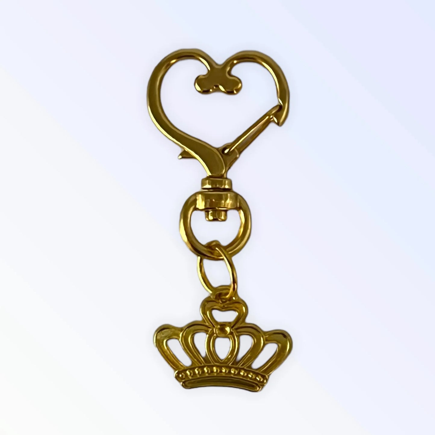 Gold Crown Collar Charm