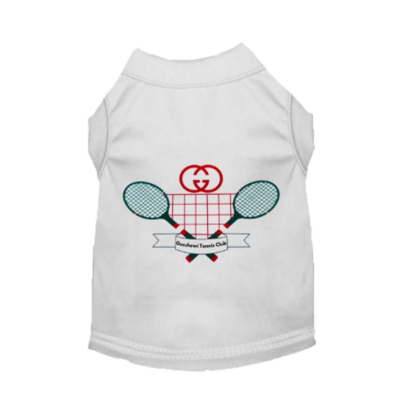 Gucchewi Tennis Club Dog Outfit - Pack Of: 1