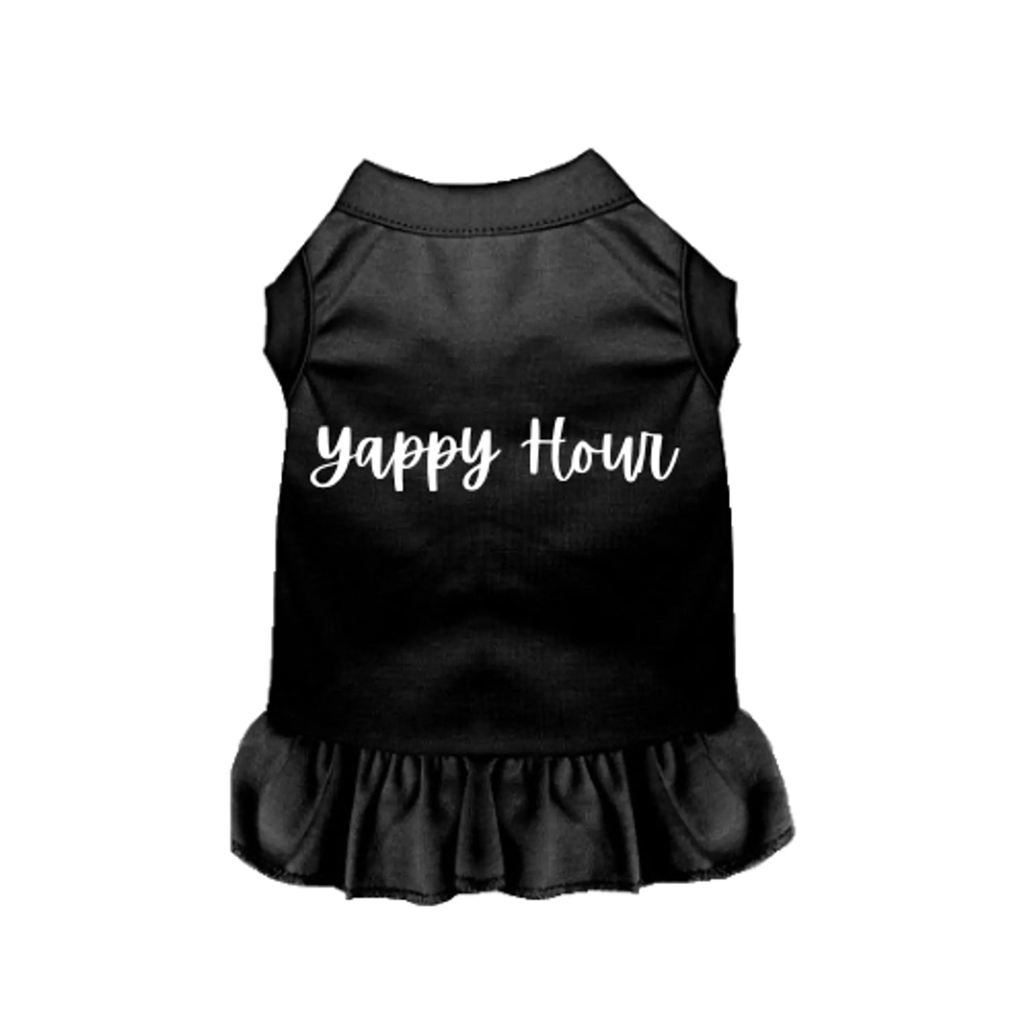 Happy Yappy Hour Matching Dog Dress or Tee