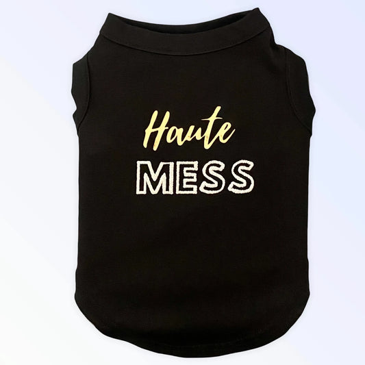 Haute Mess - Color: Black | Pack Of: 1 | Style: Tee