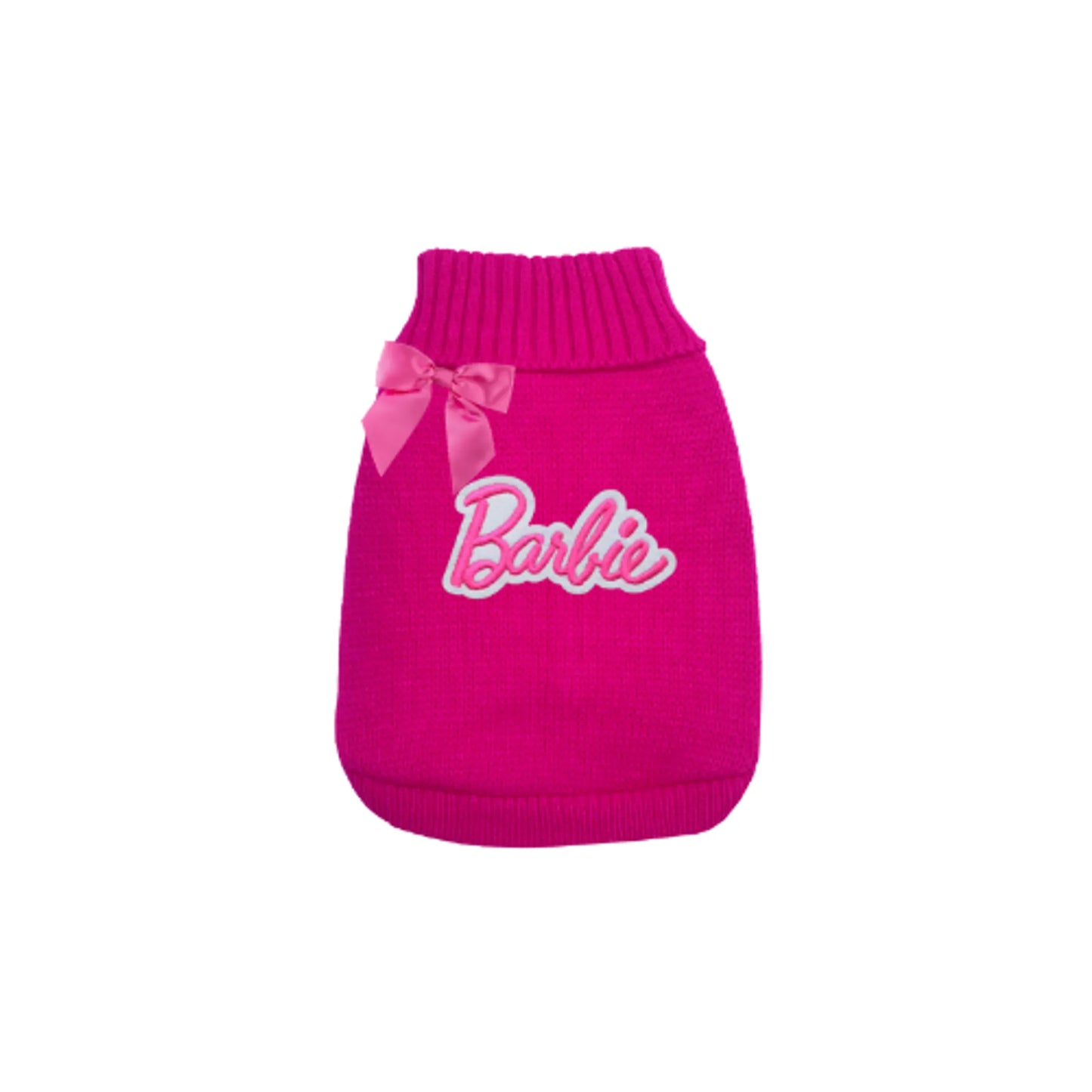 Fancy Barbie Knit Dog Sweater