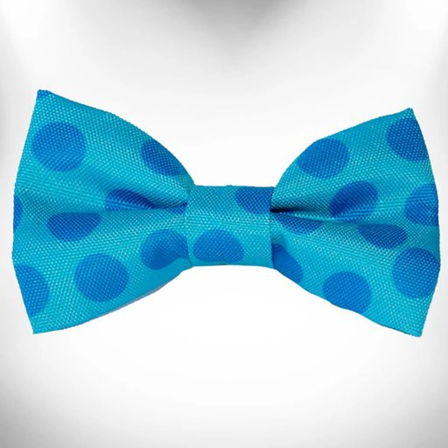 Polka Dot Dog - Monotone Bow Tie