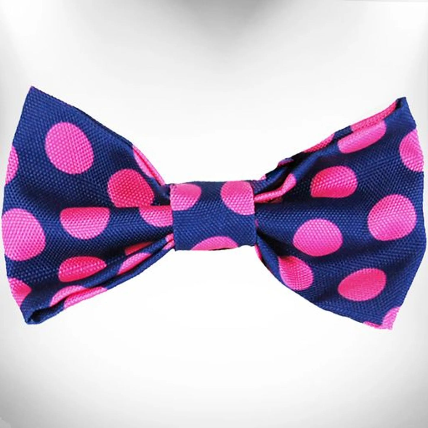 Polka Dot Dog Bow Tie