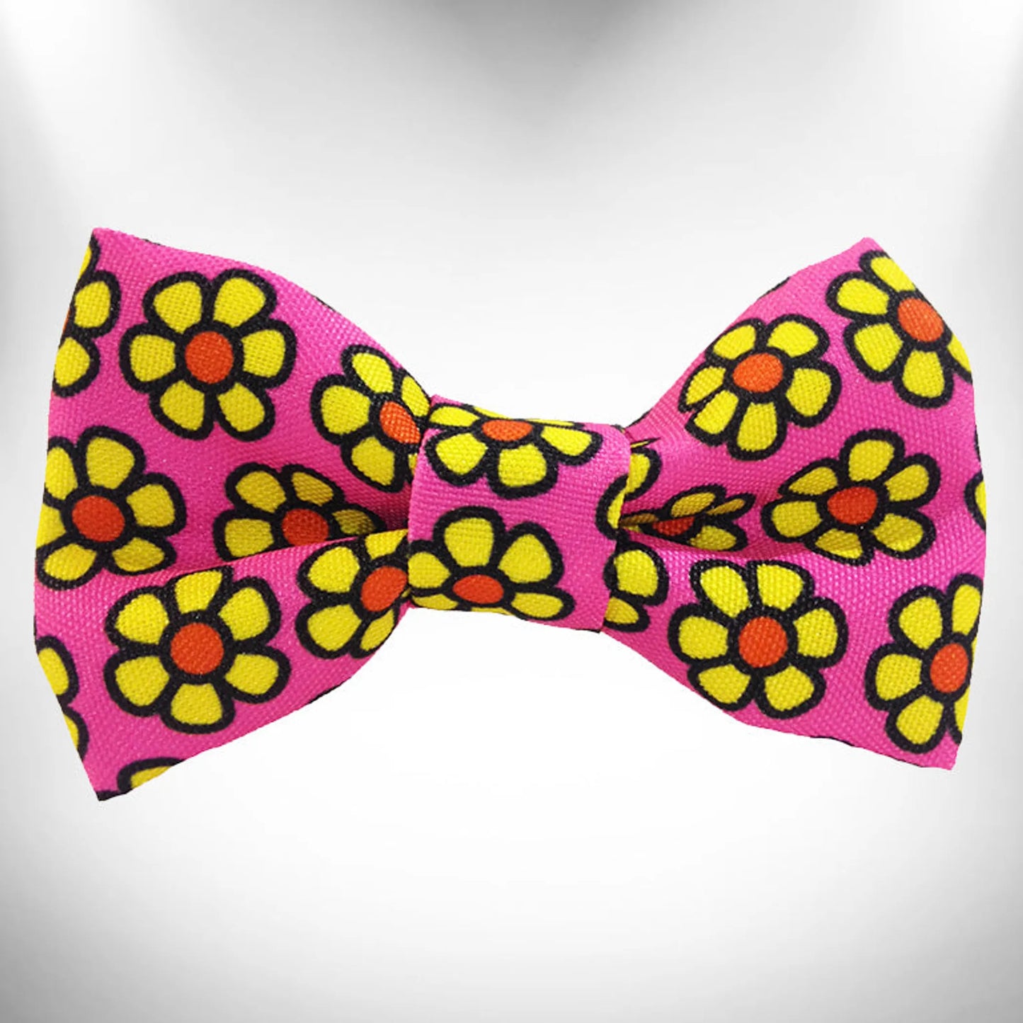 Daisies Doggie Bow Tie