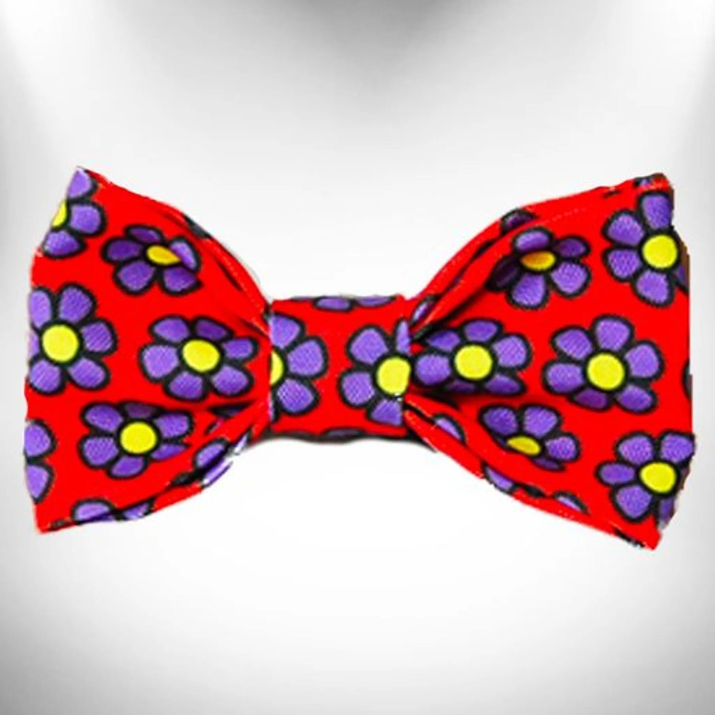 Flower Dog Bow Tie