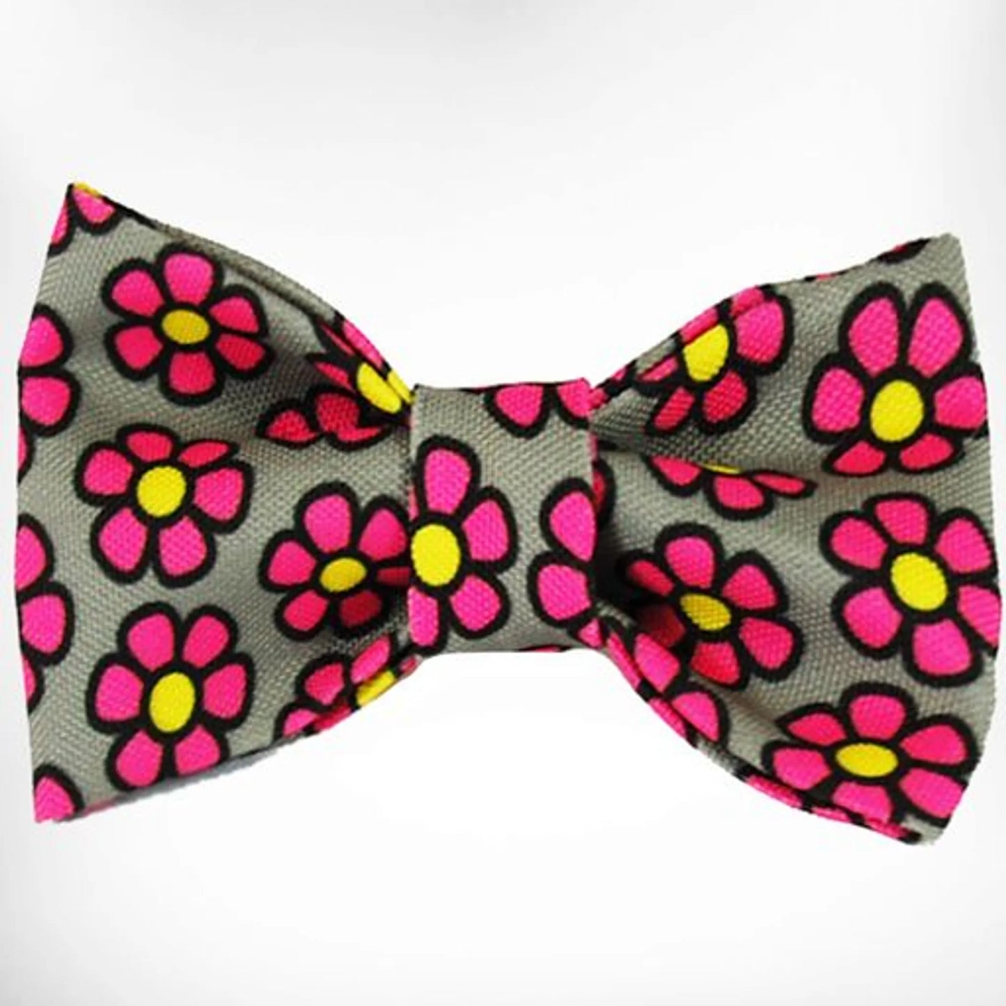 Flower Dog Bow Tie