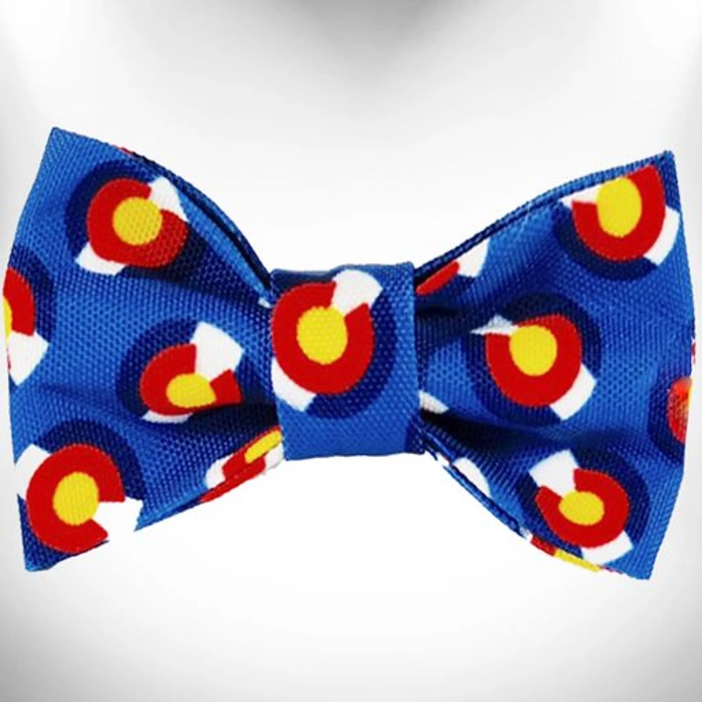 Colorado and Texas Dog Bow Tie