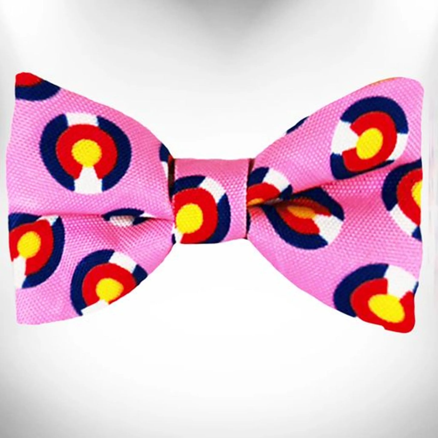 Colorado and Texas Dog Bow Tie