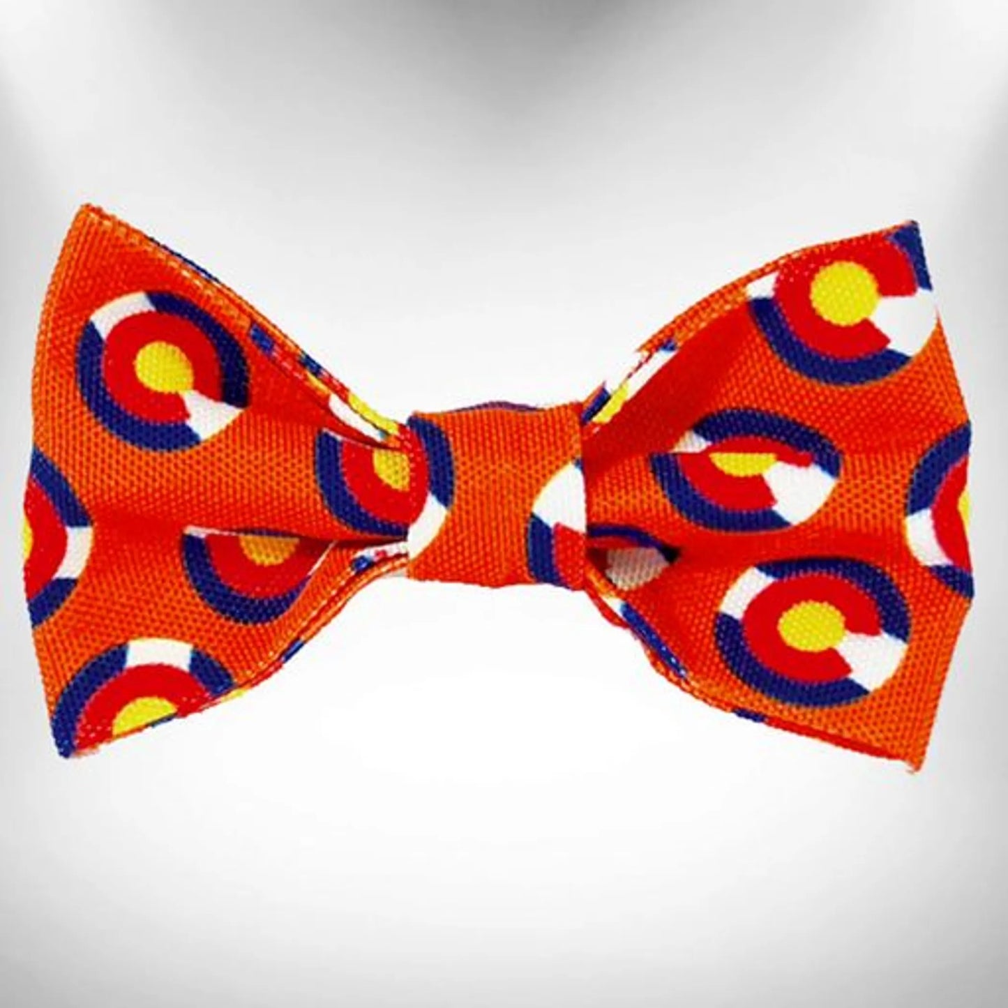 Colorado and Texas Dog Bow Tie