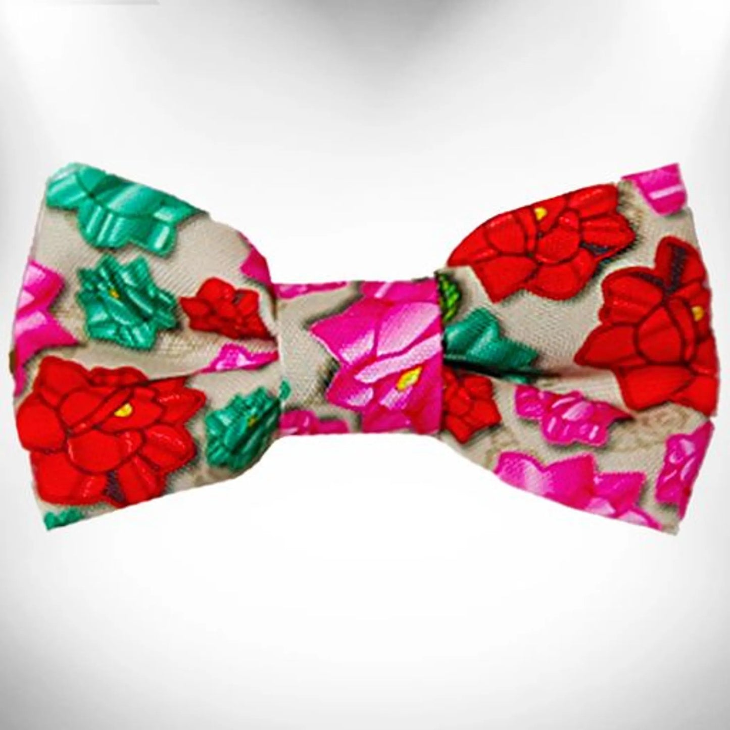 Flower Dog Bow Tie