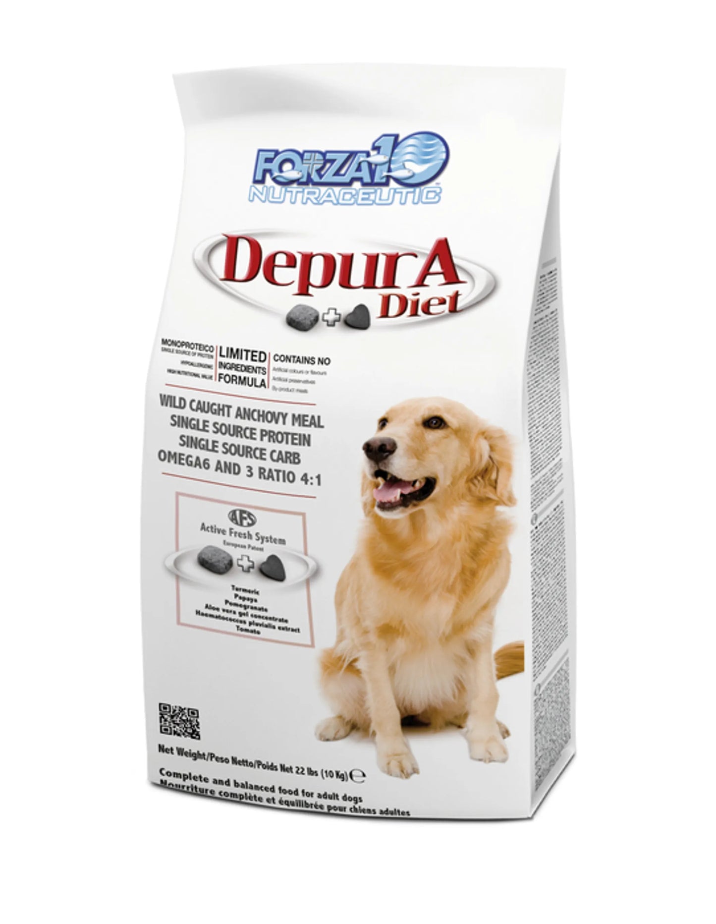 Forza10 Active Depura Fish Diet Dry Dog Food