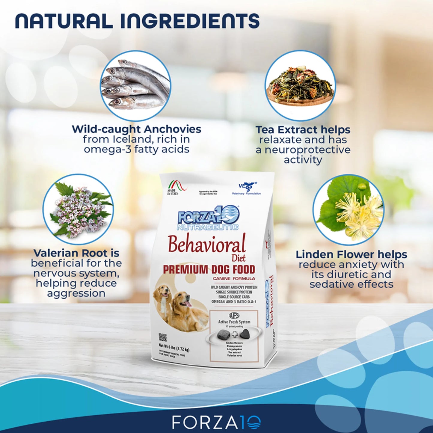 Forza10 Active Behavioral Support Diet Dry Dog Food