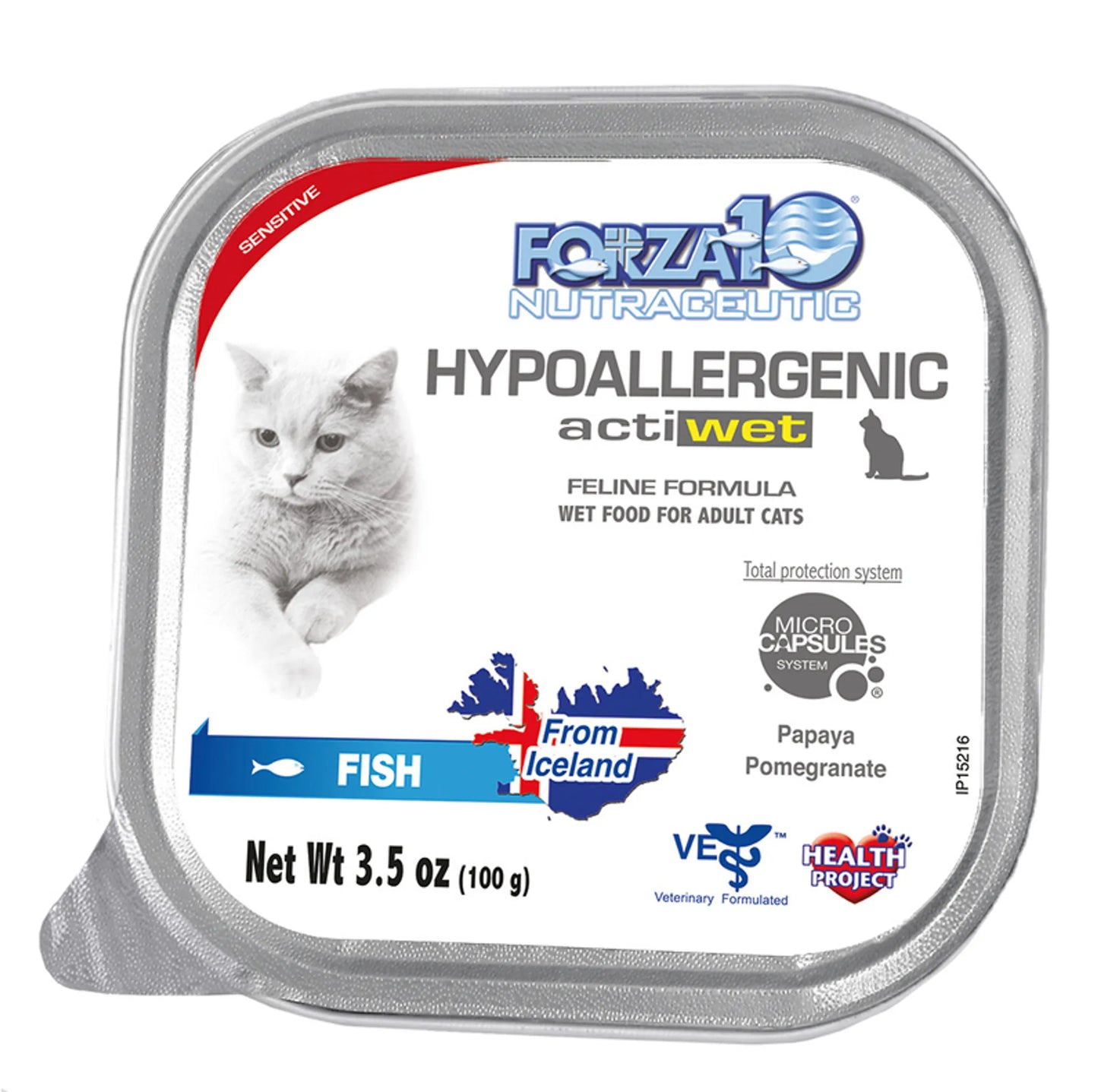 Forza10 Actiwet Hypoallergenic Icelandic Fish Recipe Canned Cat Food