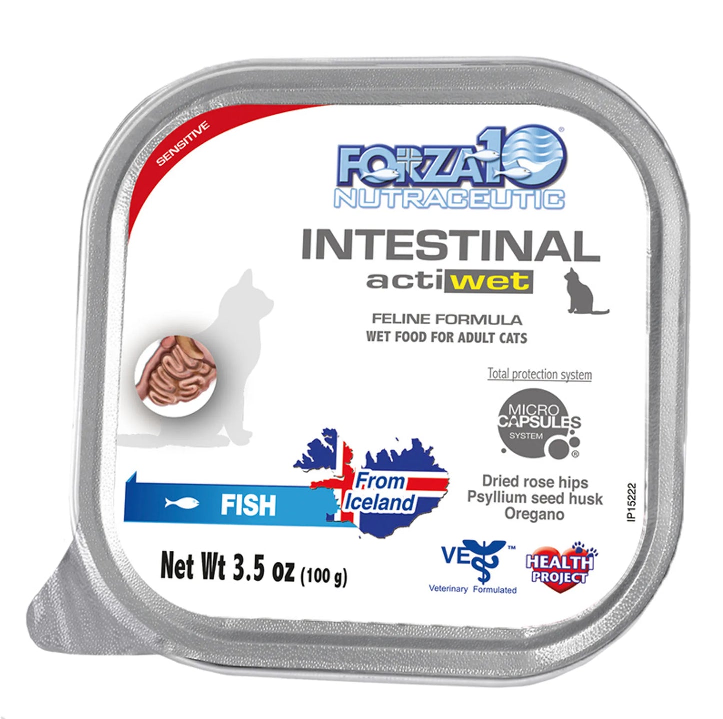 Forza10 Actiwet Intestinal Support Icelandic Fish Recipe Canned Cat Food